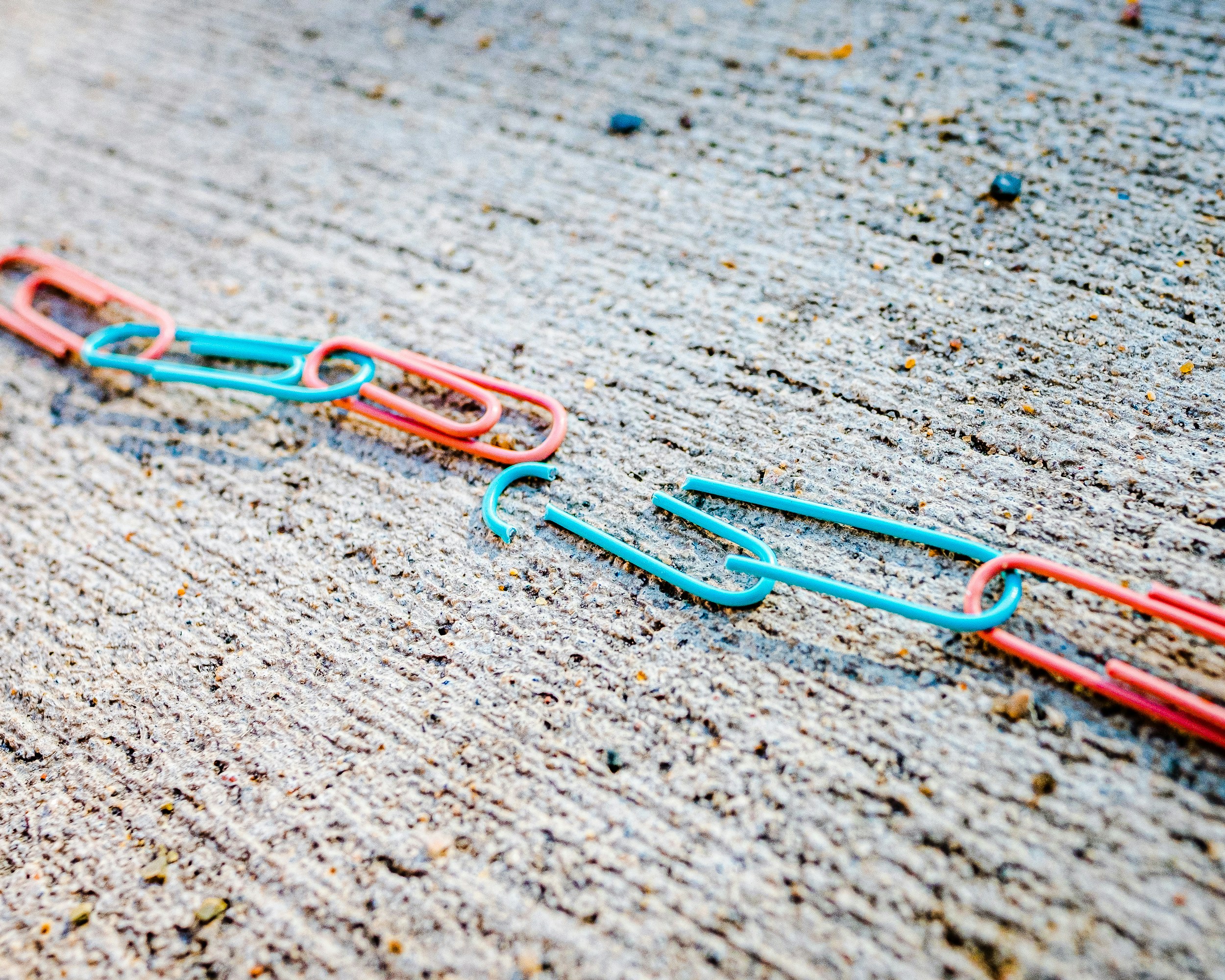 Paper Clips Disconnected
