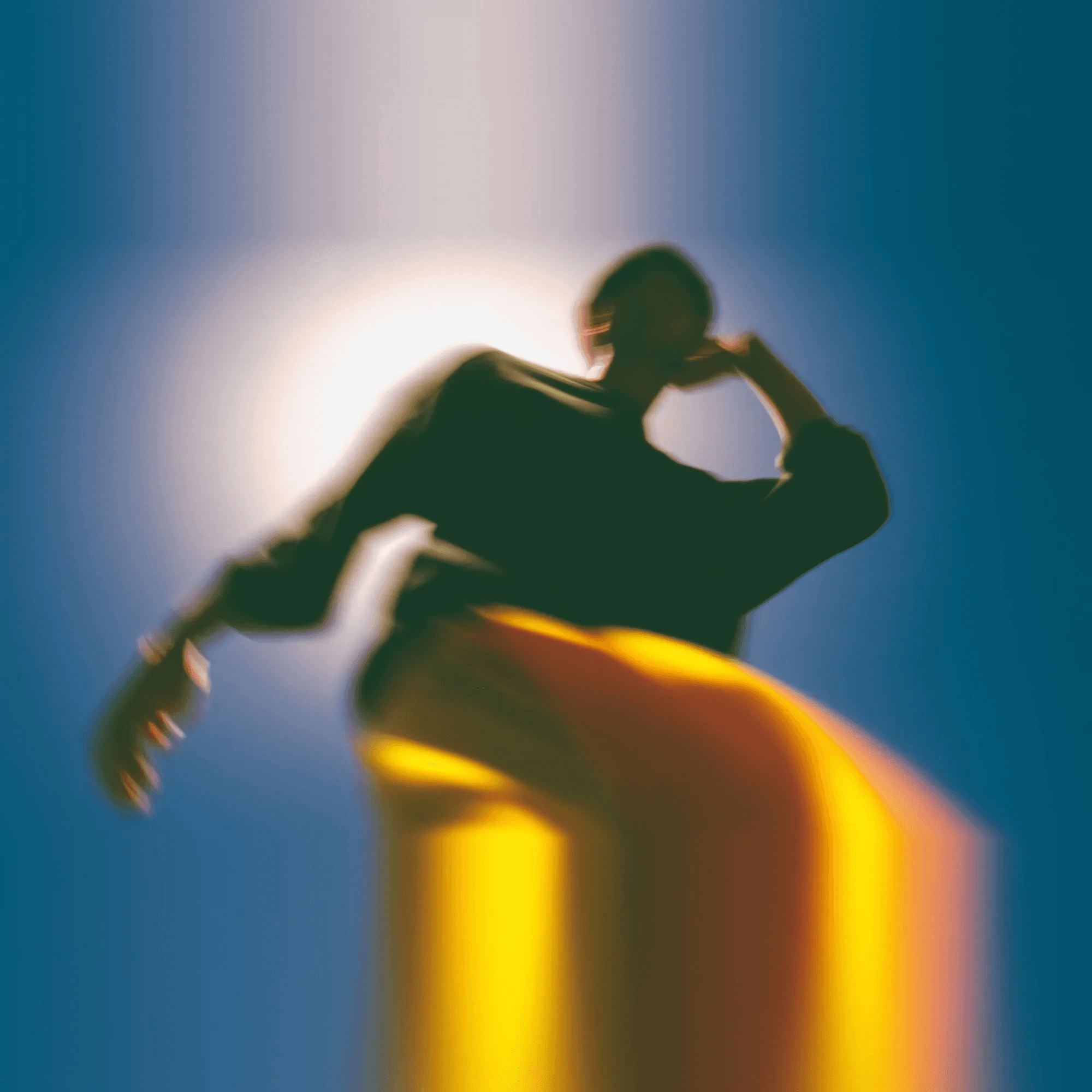 Silhouetted motion art