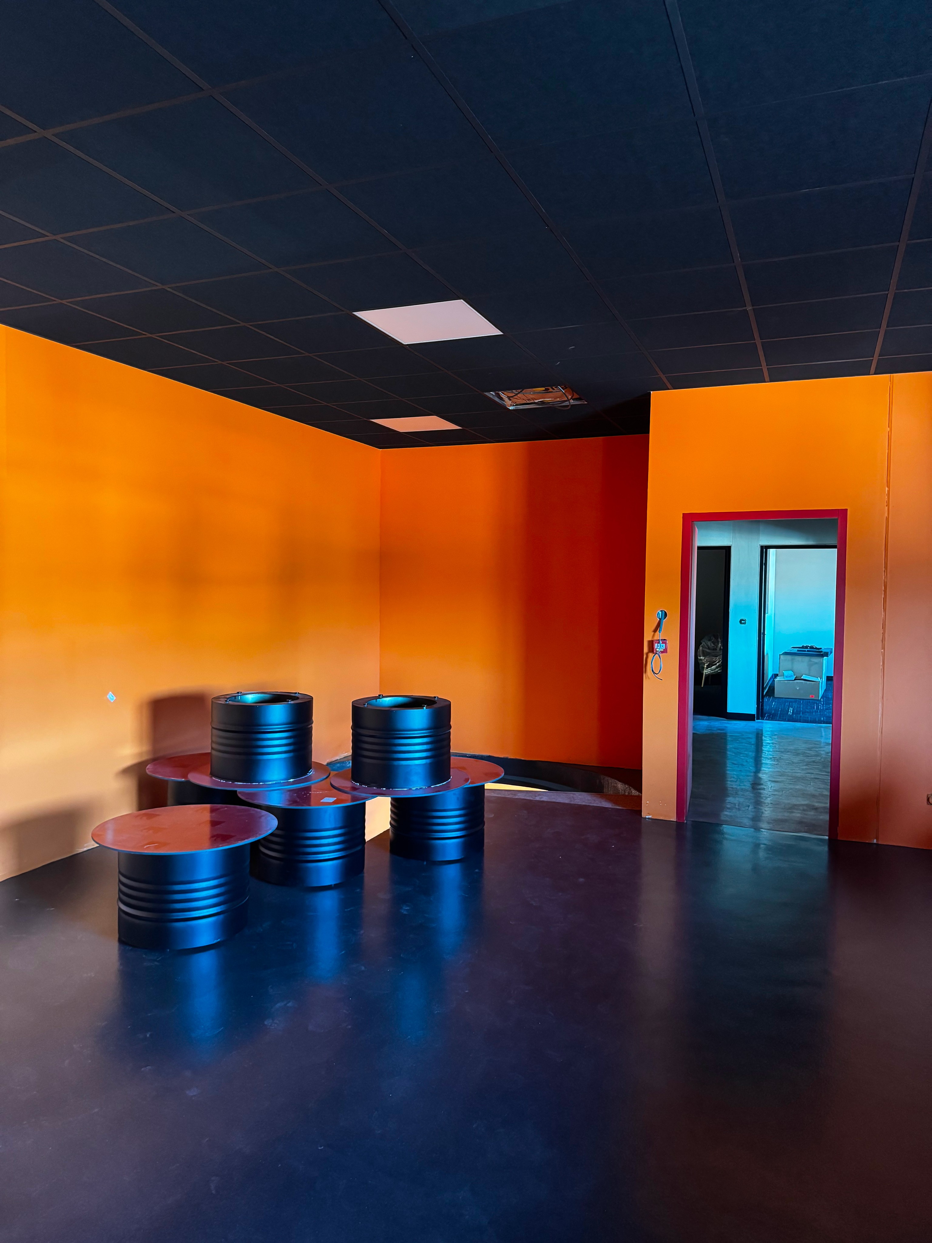 a person using a screwdriver on a piece of wood