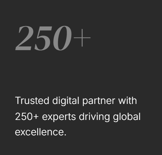 250+ digital transformation experts