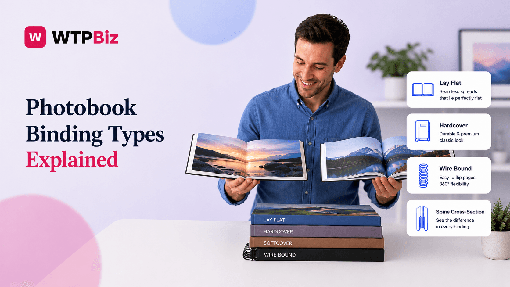 Photobook Binding types explained