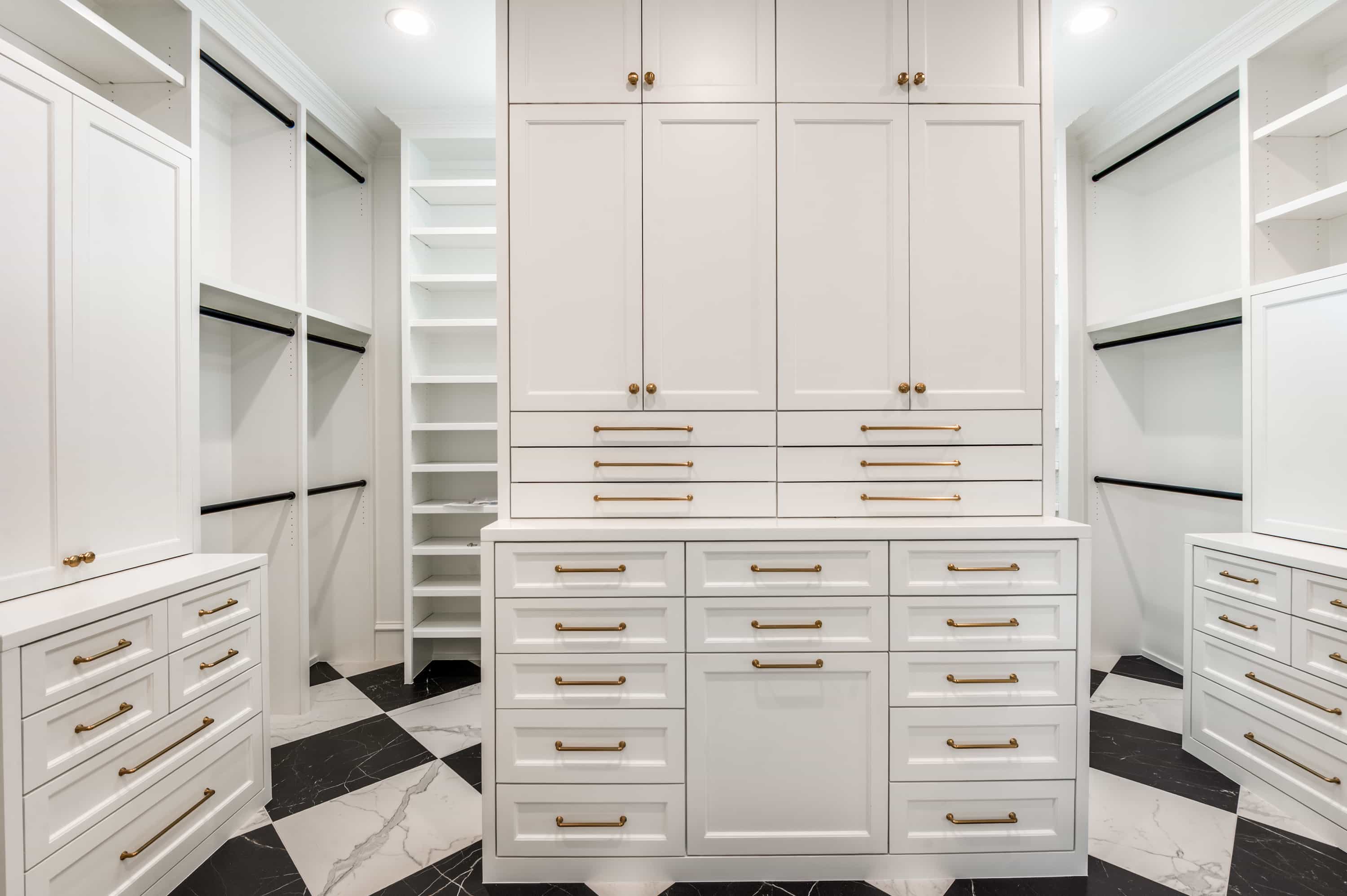 luxury master closet remodel