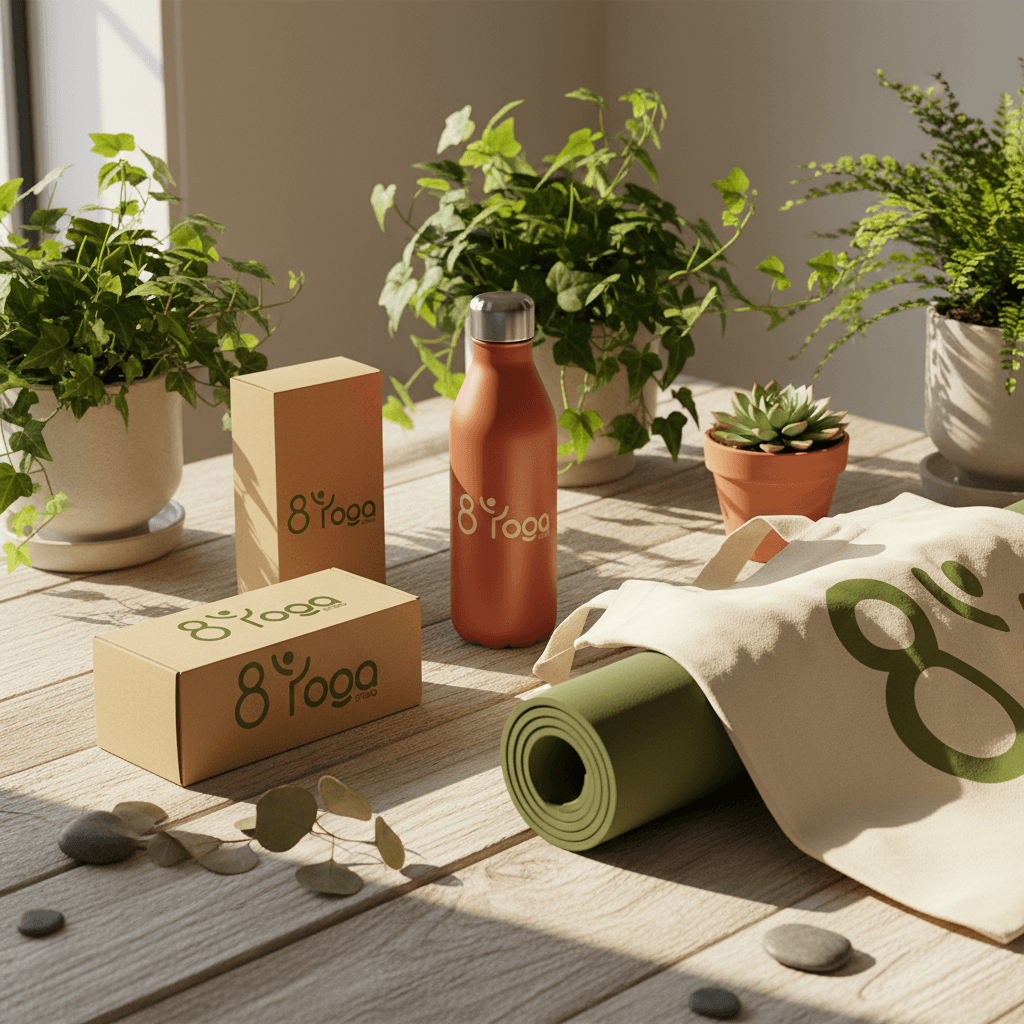 realistic mockup for yoga 