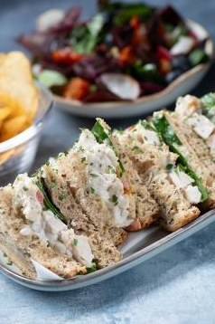 Sandwich platter for an office lunch