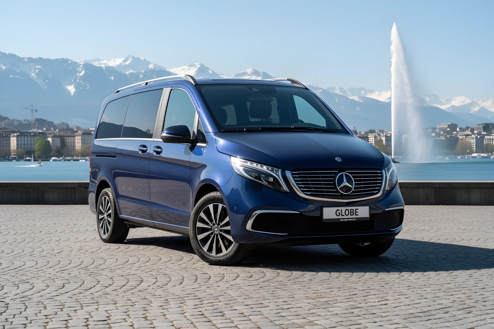 mercedes classe EQV globe limousine
