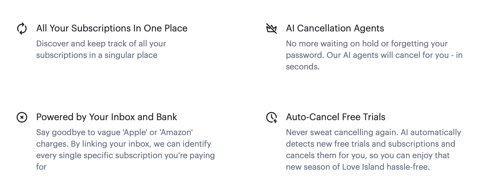 Chargeback App Features