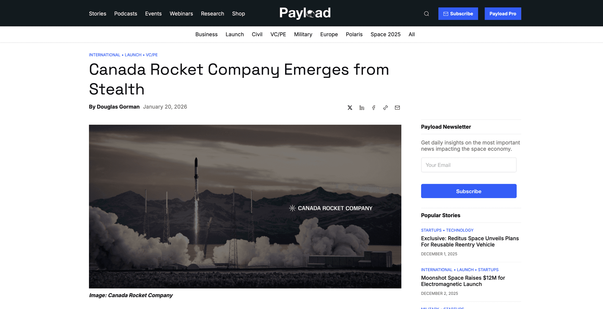 Canada Rocket Company