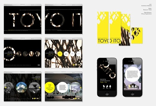 A desktop and mobile designs for a website.