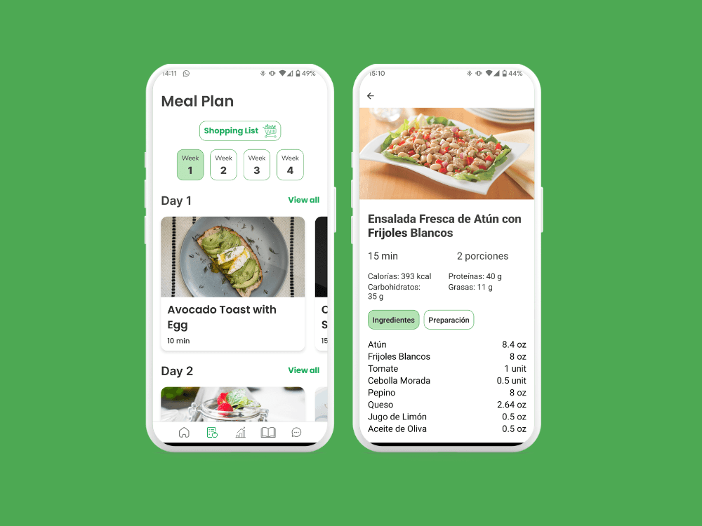 Deizero meal plan