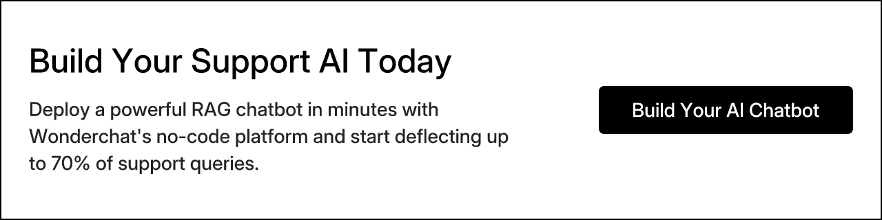 Build Your Support AI Today