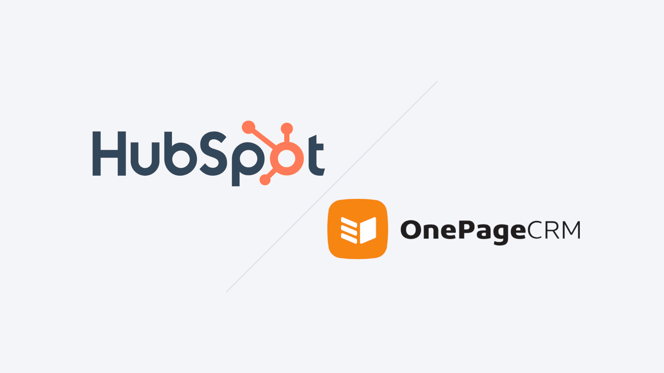 hubspot vs onepagecrm - comparison by klipy