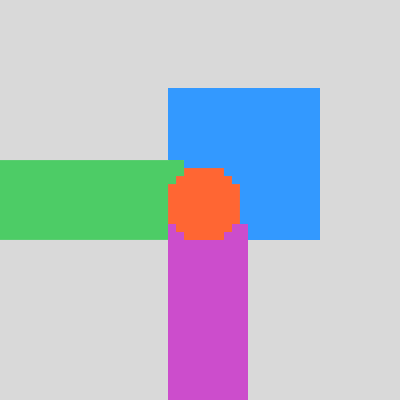 A visualization of selection hover areas for Framer