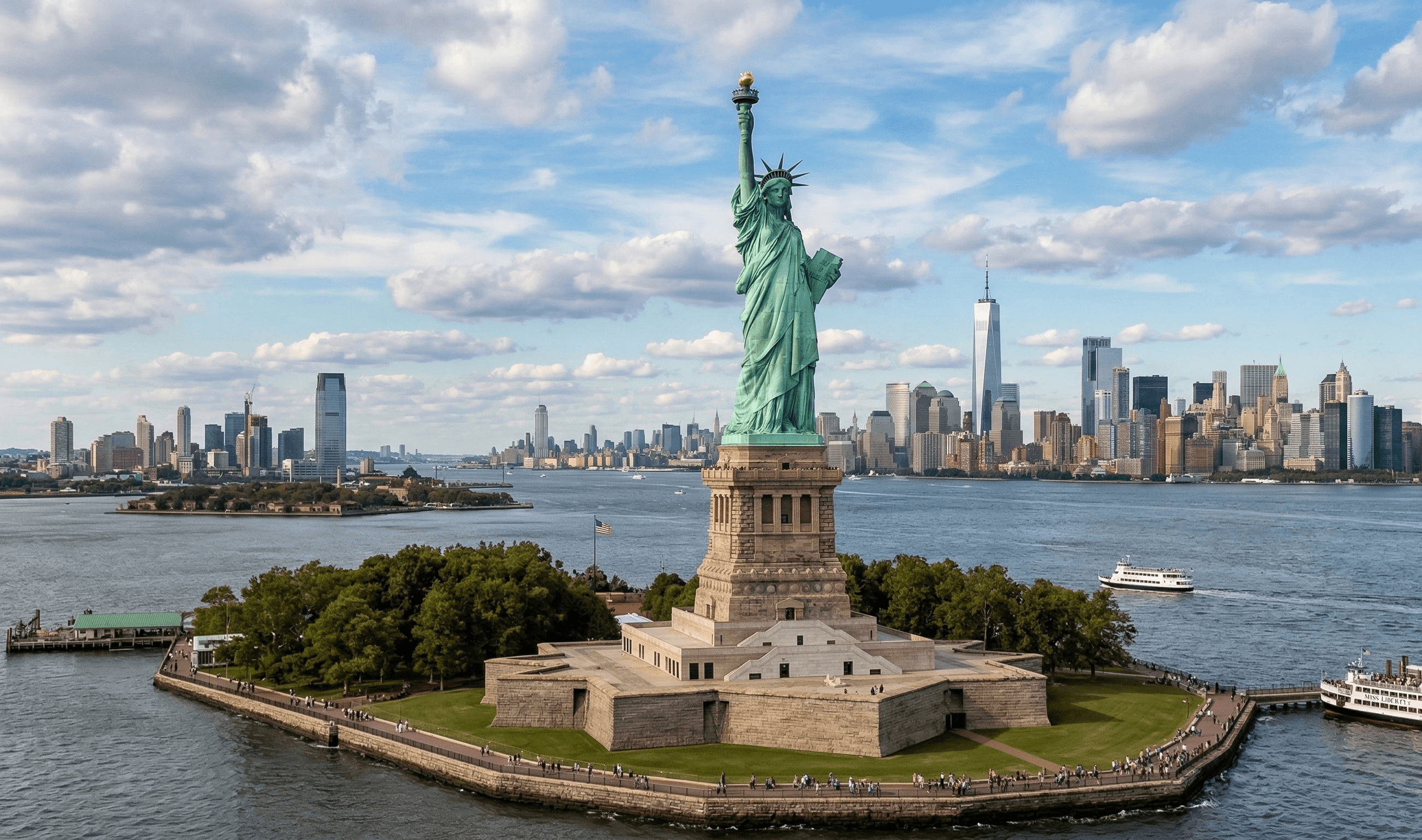 Landscape with a vineyard in rows leading to a building with a tower, rolling hills in the distance.