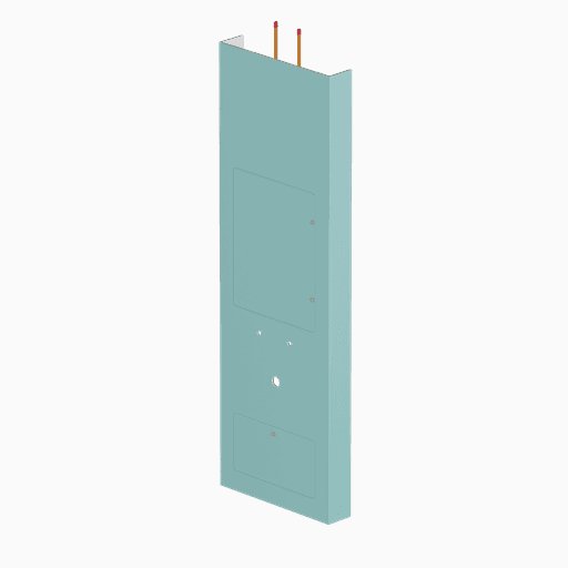 Hygipod Safe PVC wall panel with reinforced construction