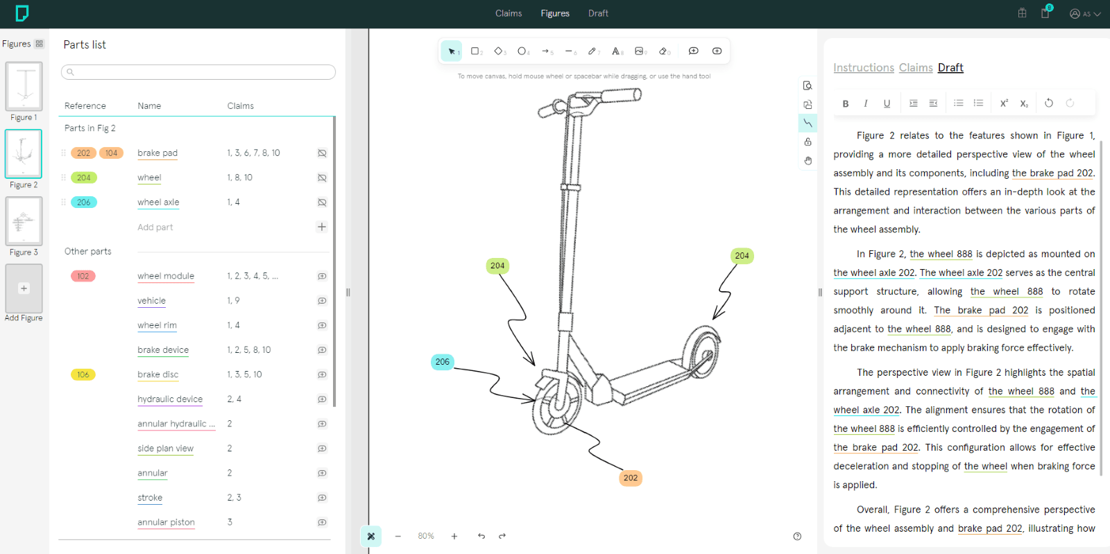 A scooter drawing on a screen

Description automatically generated