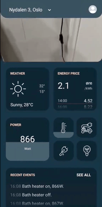 Lamp prototype