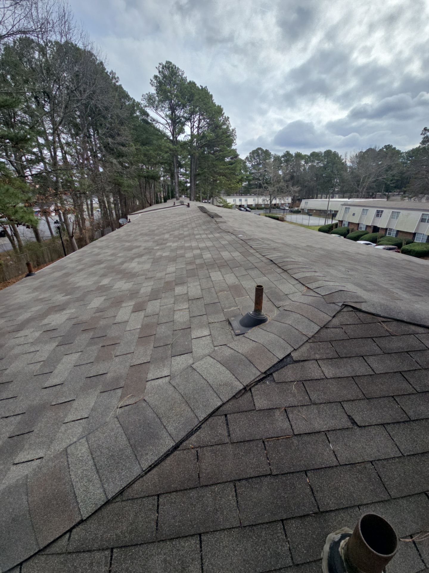 Arbor Garden Building 8, multifamily roof replacement in Atlanta, GA