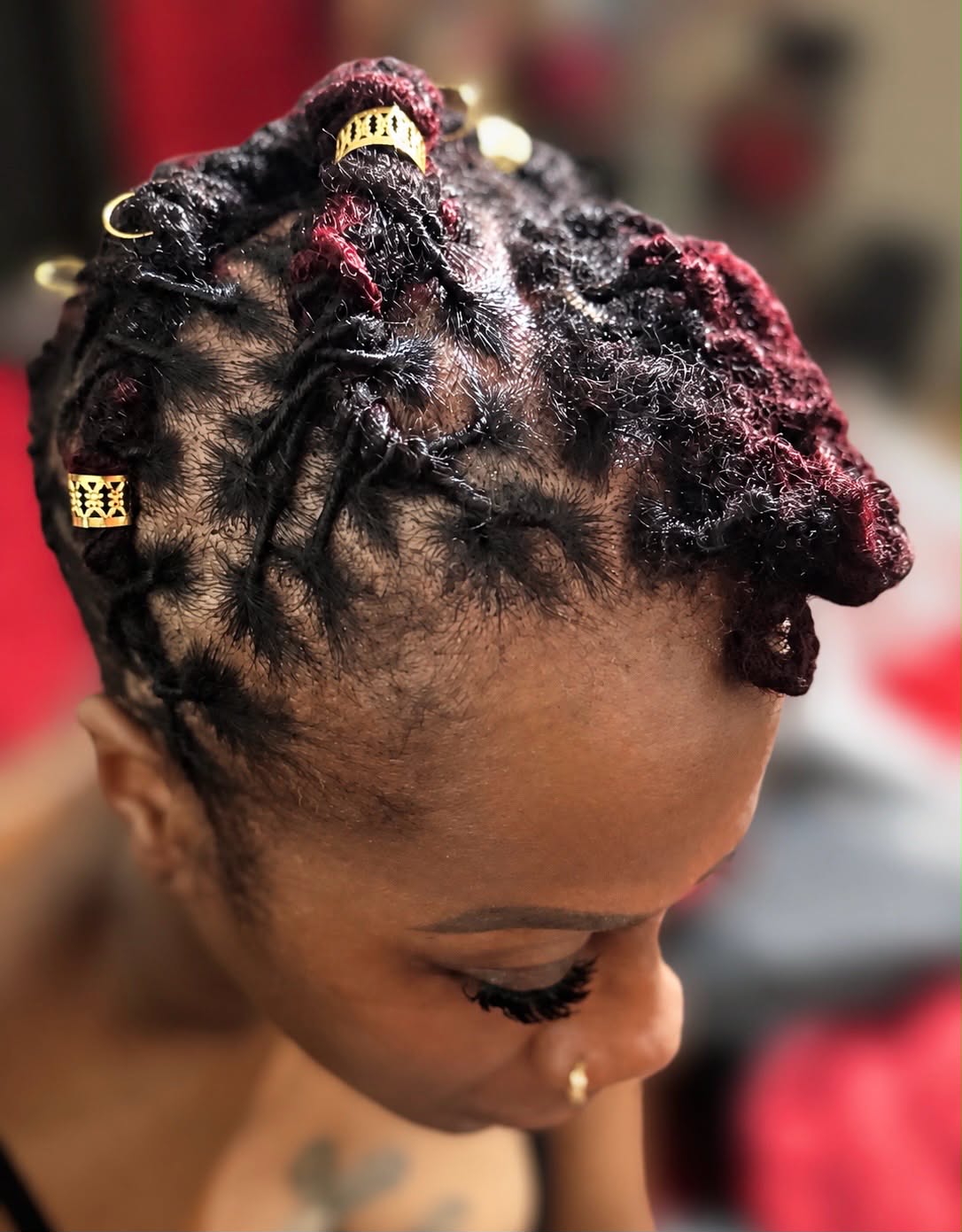 women's red hair