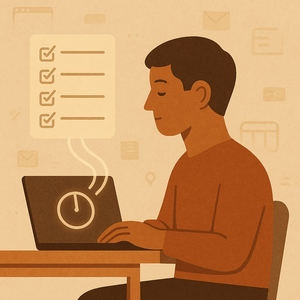 high angle man designing websites