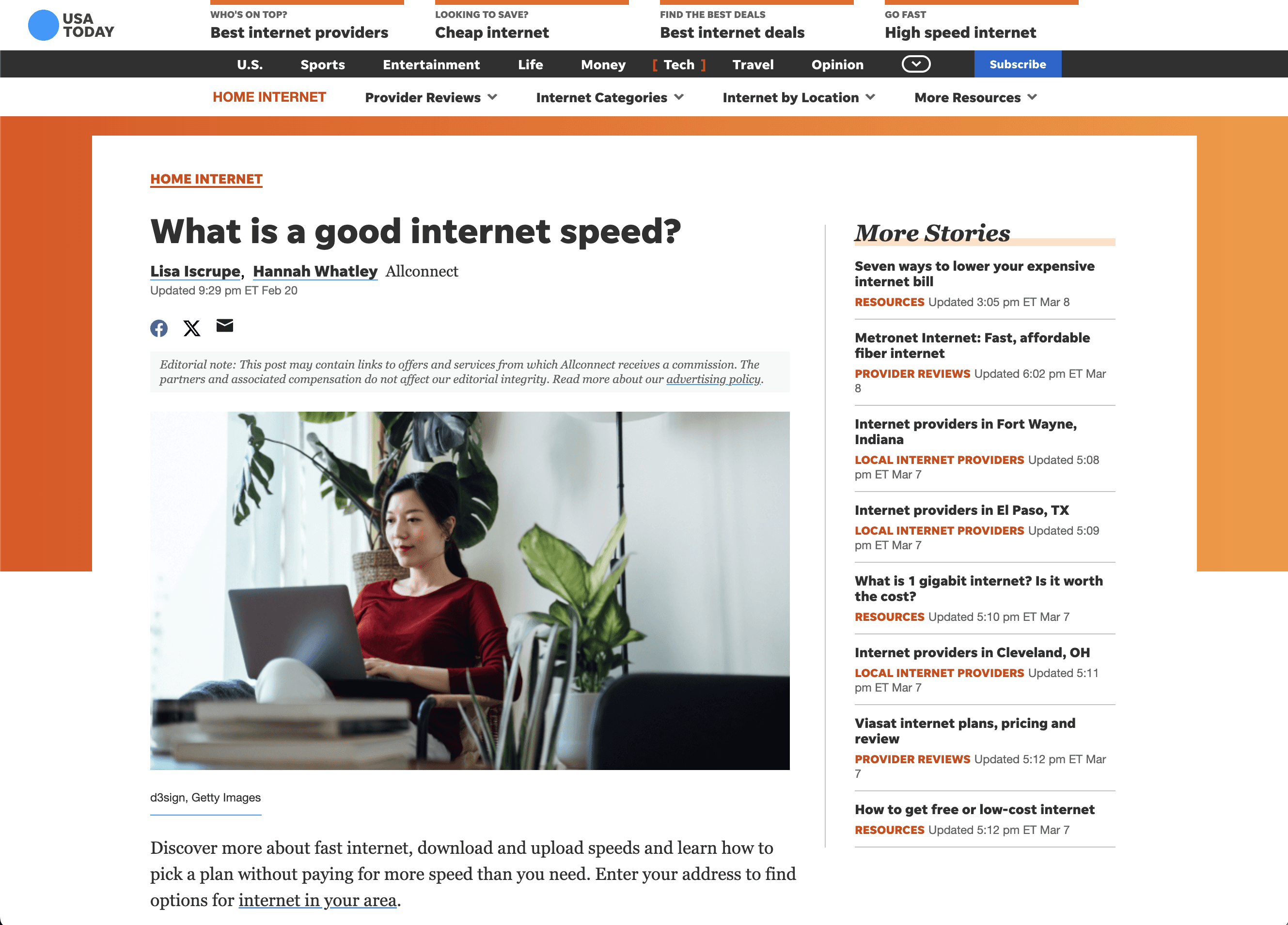 What is a good internet speed?