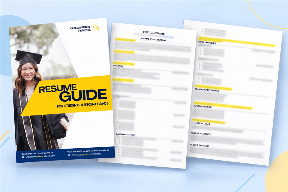 Students & Recent Grads Resume Guide