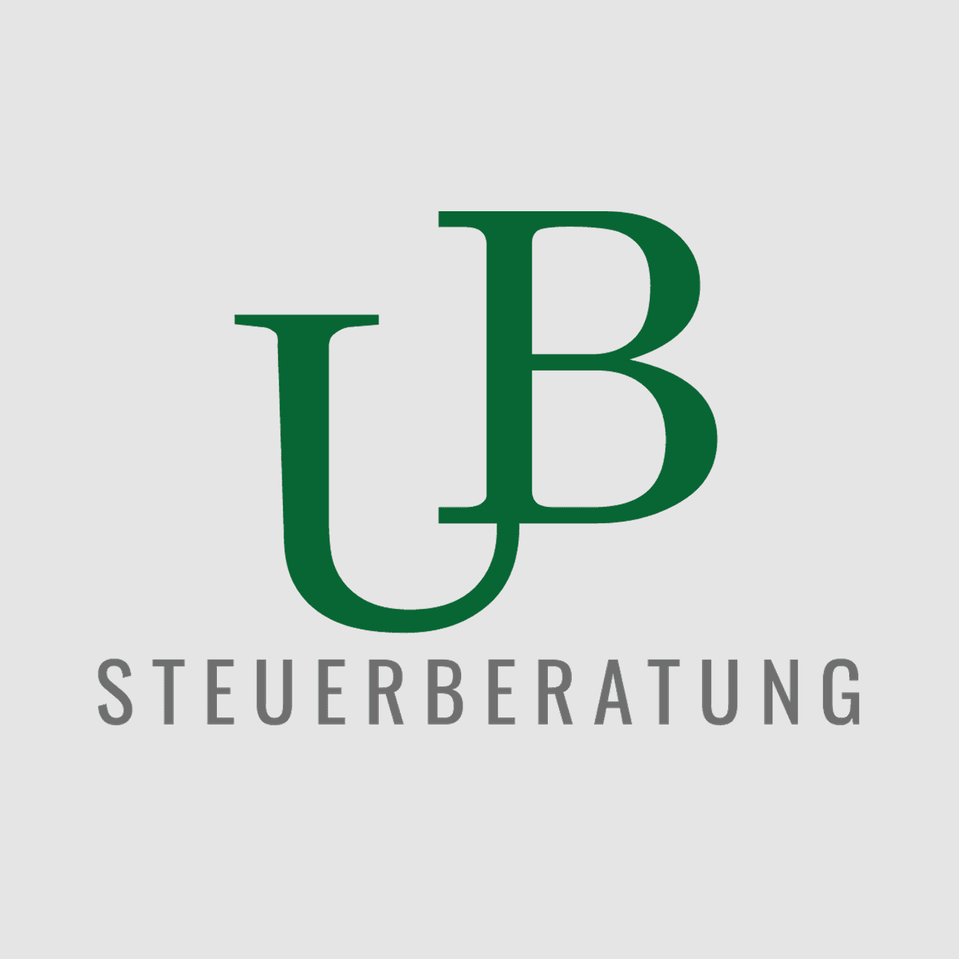 Logo Design UB Steuerberatung Farbe