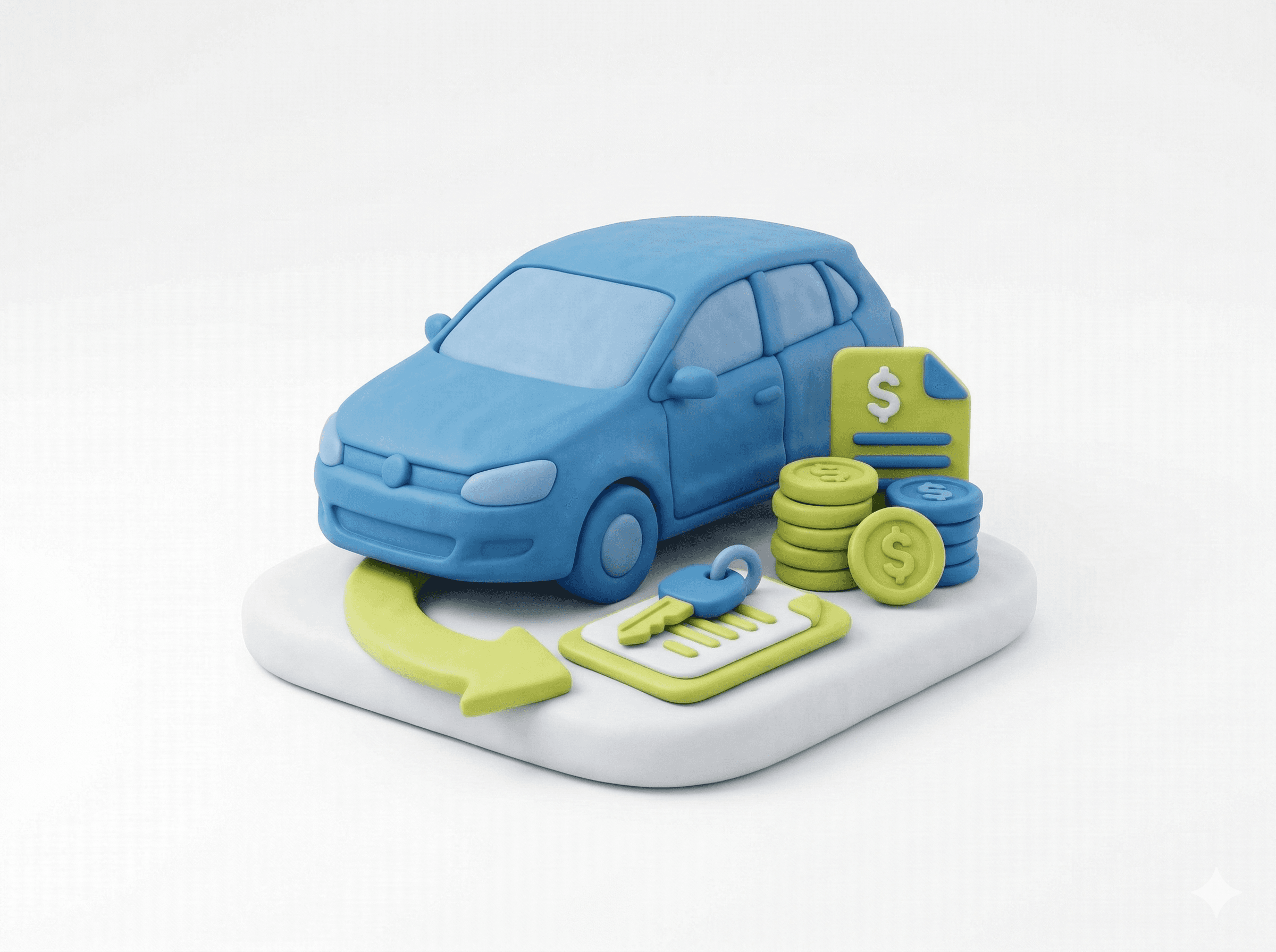 Minimal abstract sculpture with flowing translucent white curves, softly lit and casting gentle shadows on a neutral gray background.