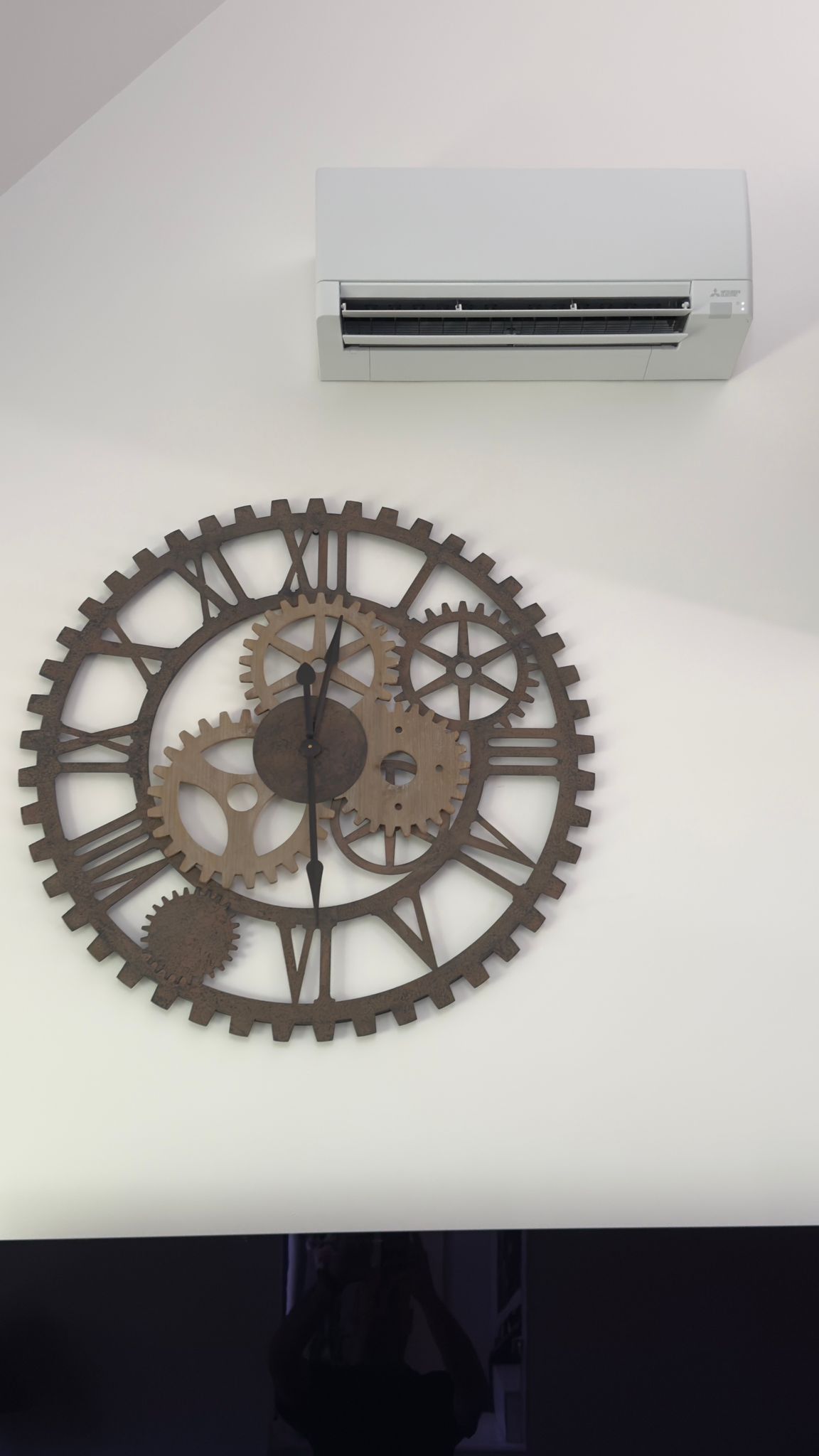 Installation cliatisation reversible