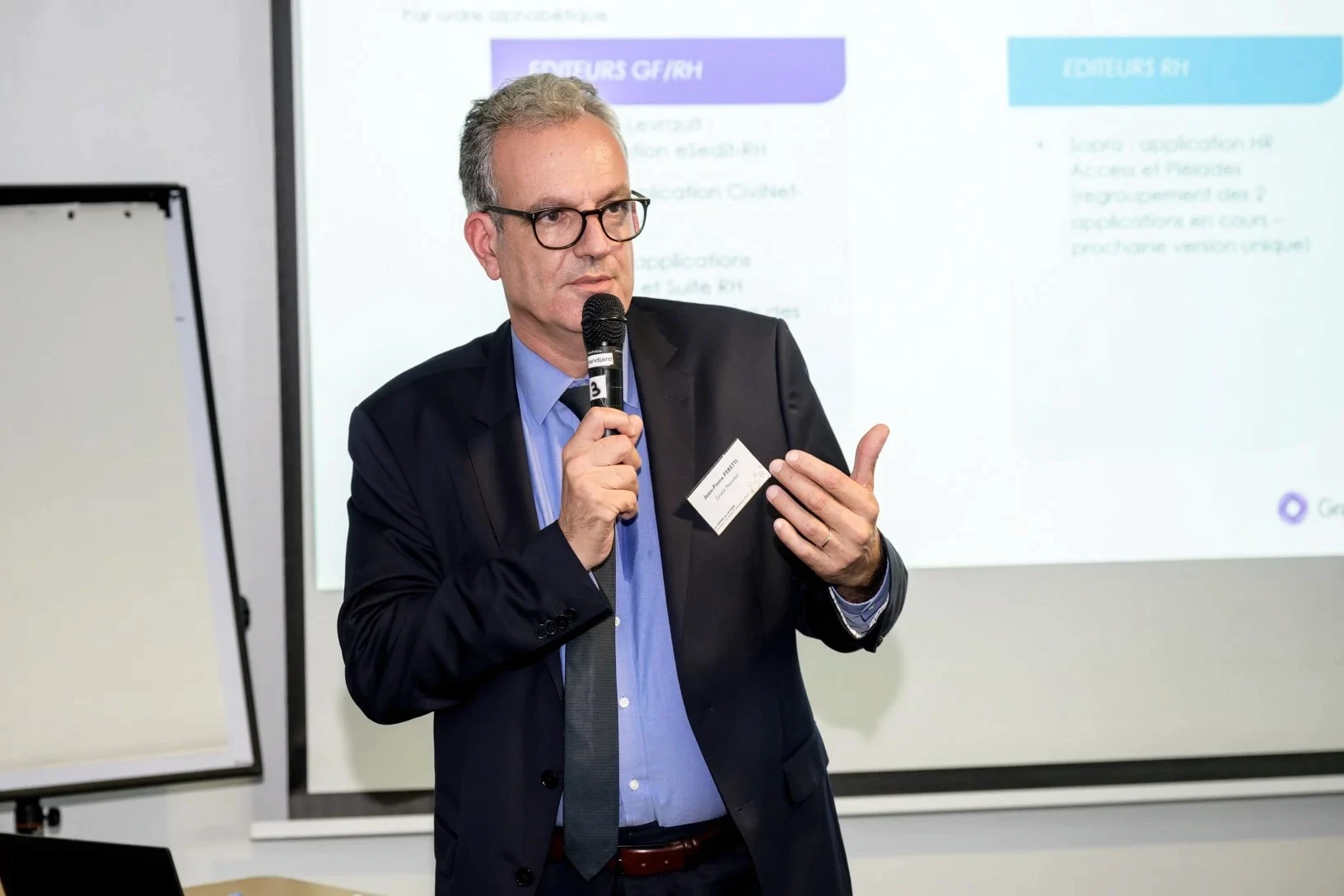 Conférencier lors des ateliers thématiques des assises