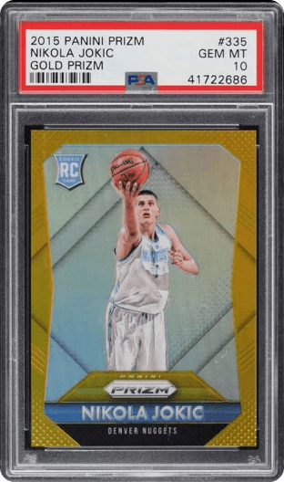 2015 Panini Prizm Gold Prizms Nikola Joki