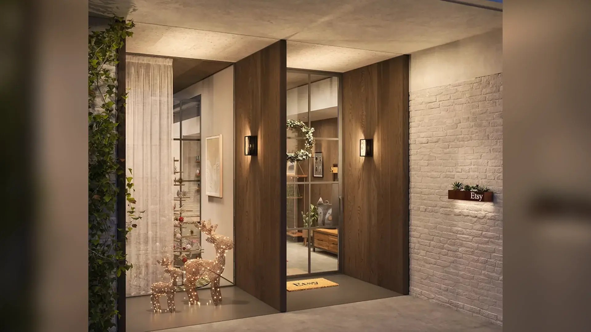 Etsy shoppable virtual house