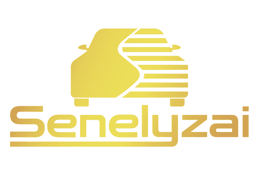 A white icon on a blue background