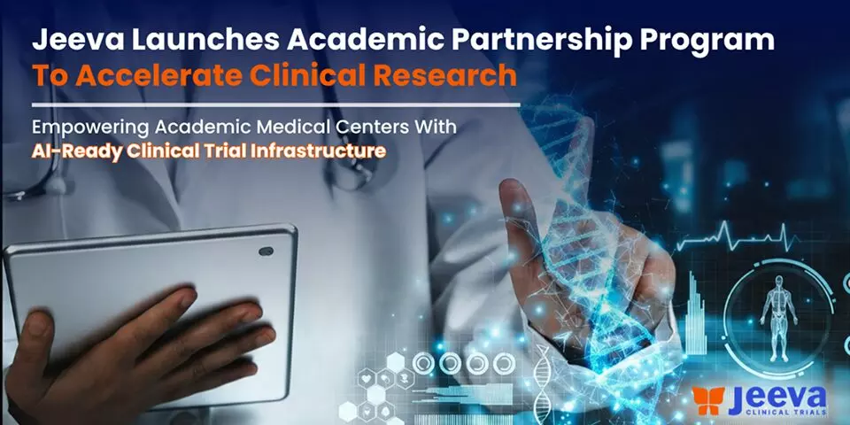 Jeeva Clinical Trials Launches Partnership Program to Bridge the Innovation Gap Between Industry and Academia