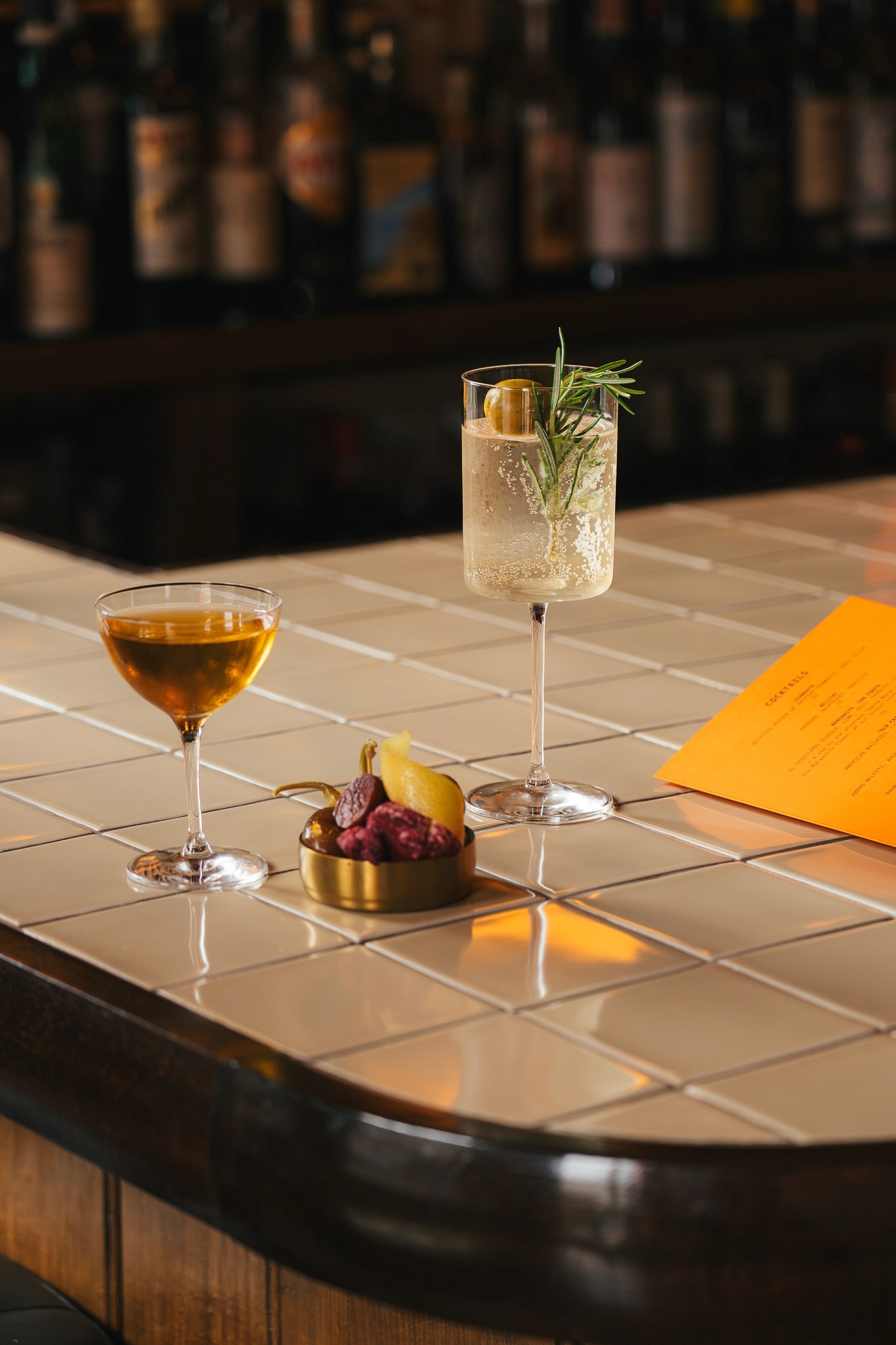 Little Capo restaurant branding, designm and architecture by S+Co. Photography by Stephen Liste