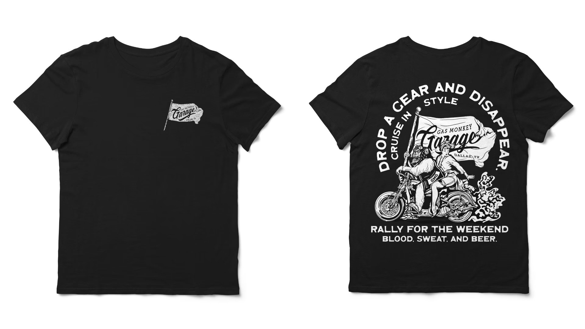 Gas Monkey Garage Shirt Mockup