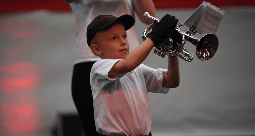 Ein (K)Leinegardist beim Konzert