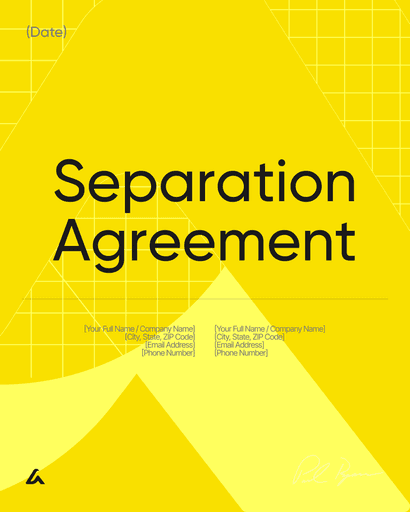 Separation Agreement