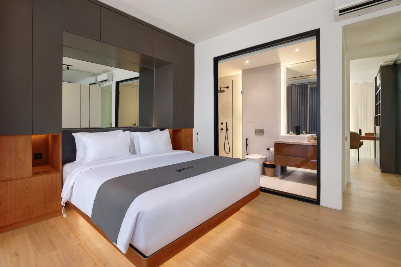 Completed 2-bedroom townhouse in Canggu, located 800 meters from the ocean