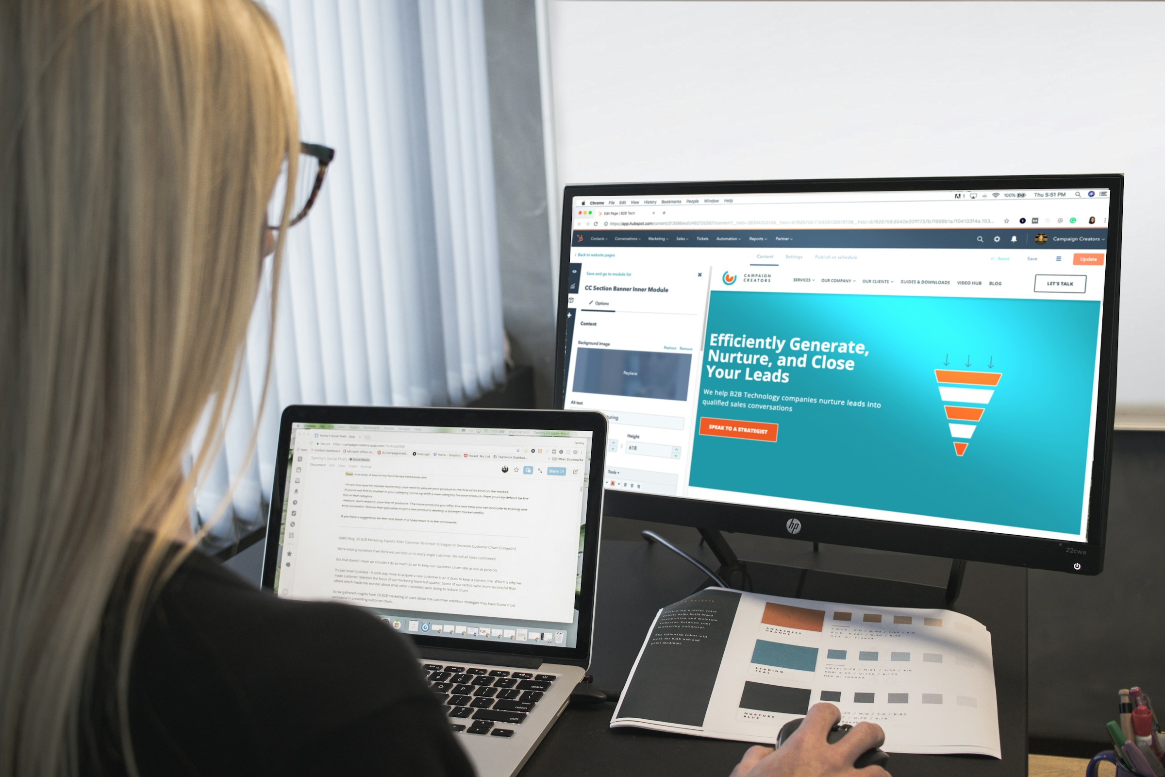 Woman Working on UX -  - Conversational Agents