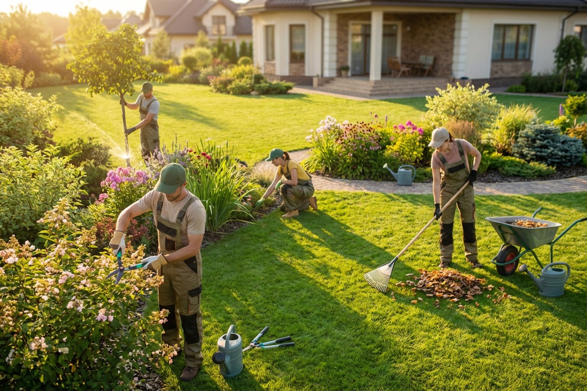 Całoroczna pielęgnacja ogrodu