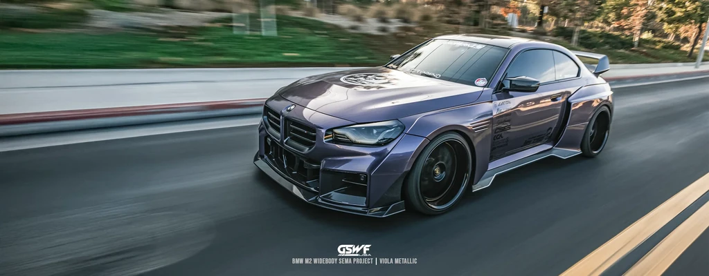 gswf hero shot of a car wrapped in their film