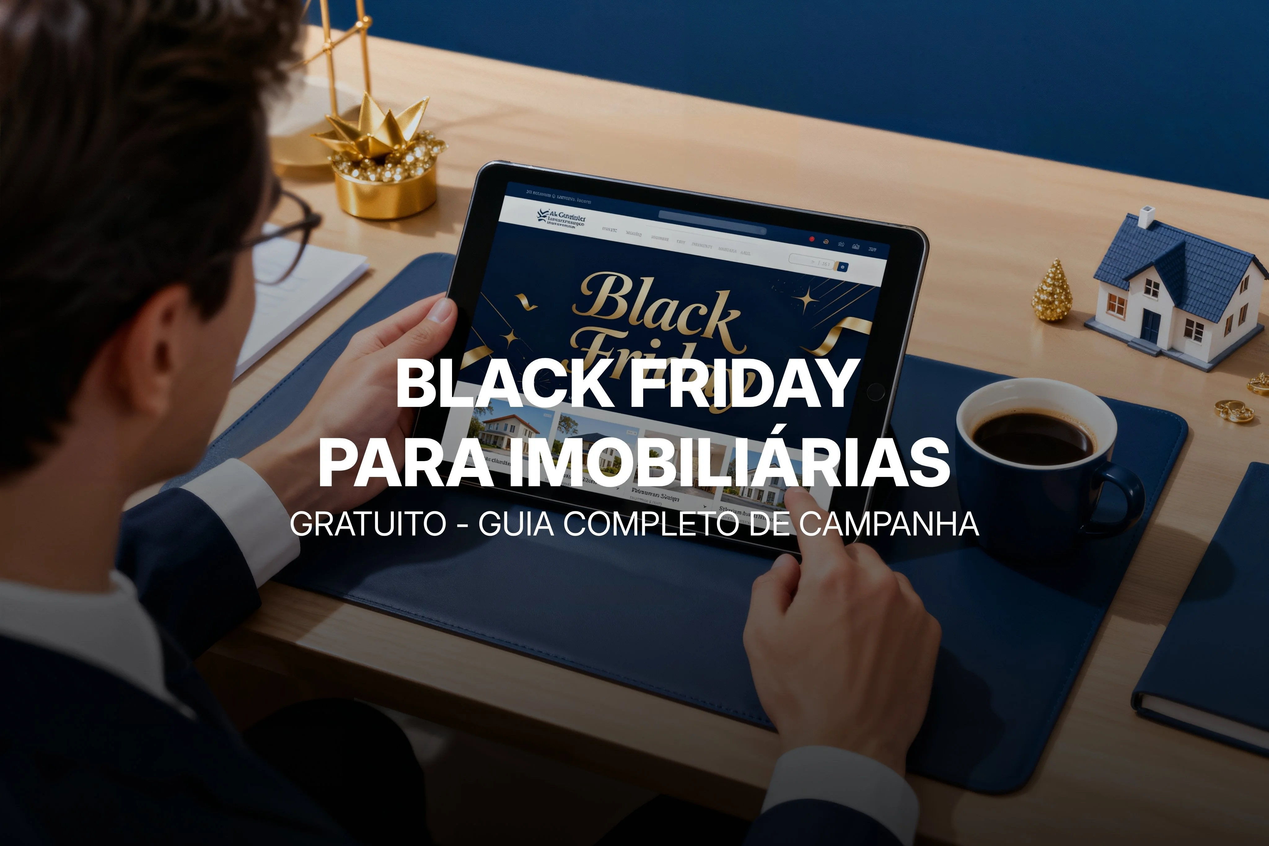Capa Black Friday para Imobiliárias