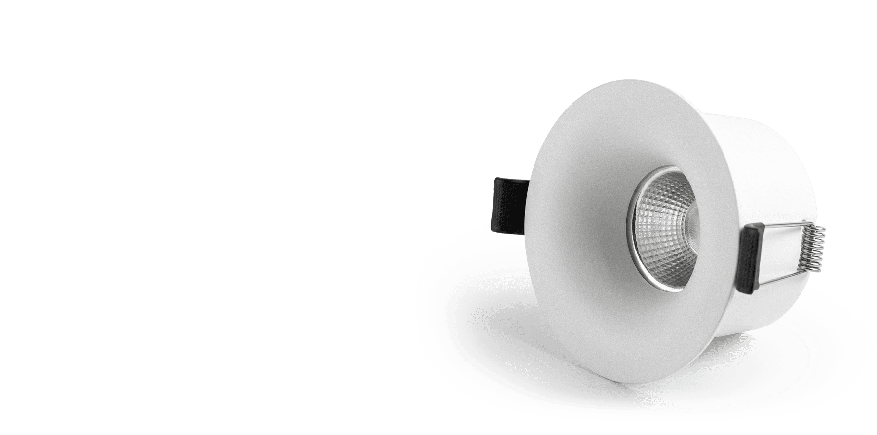 a part of the black headphone