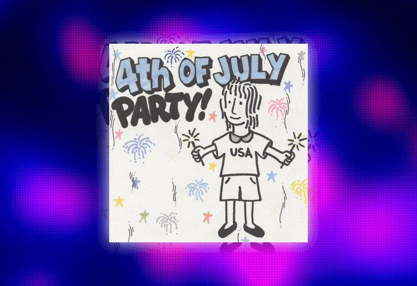 Playful, glowing digital baby shower invitation with a mint-green heart cameo design and neon accents.