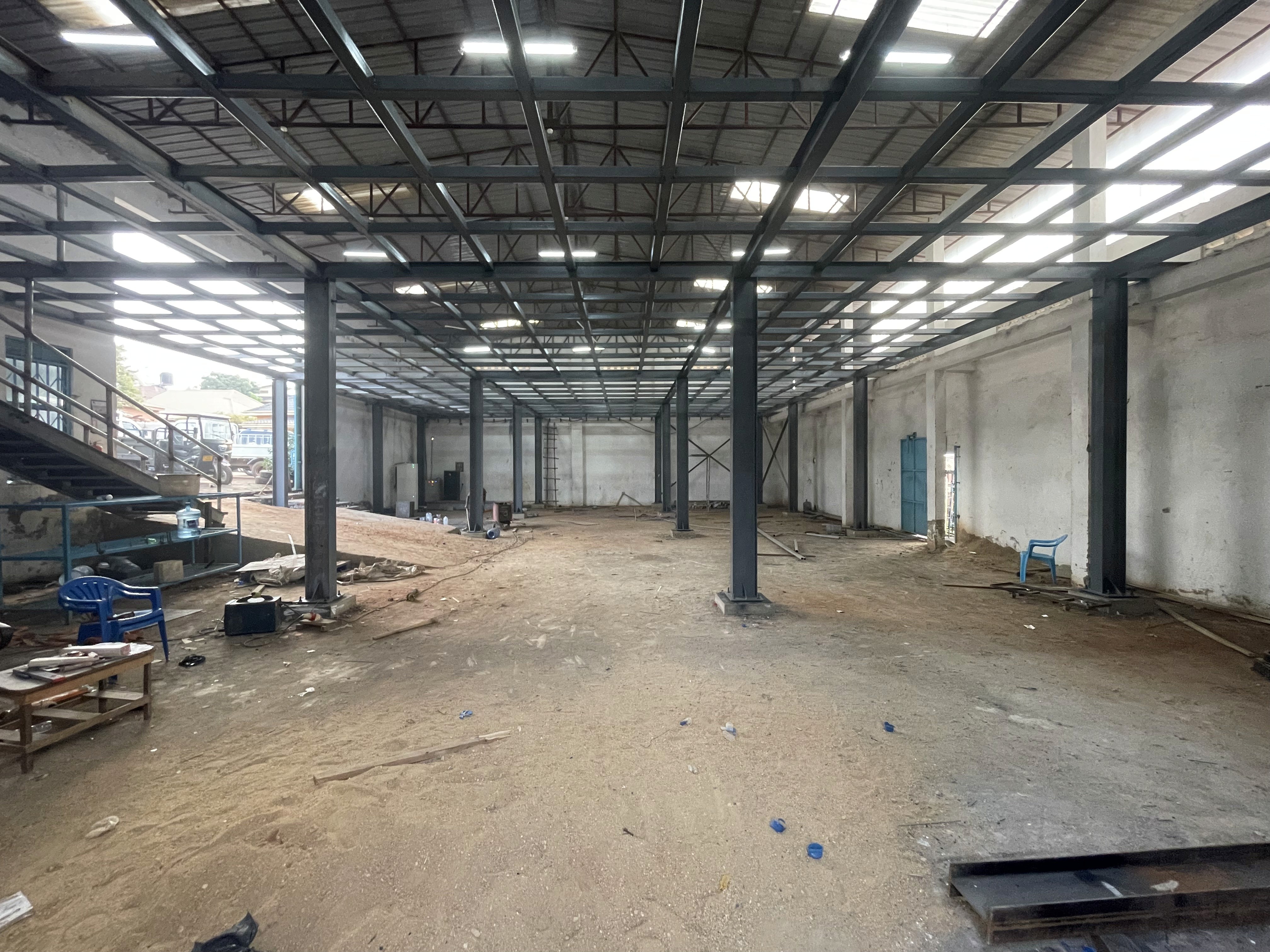 Workshop placeholder for steel structures