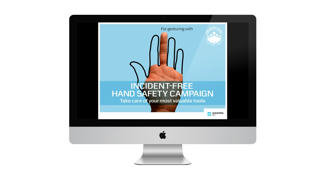 Hand safety campaign
