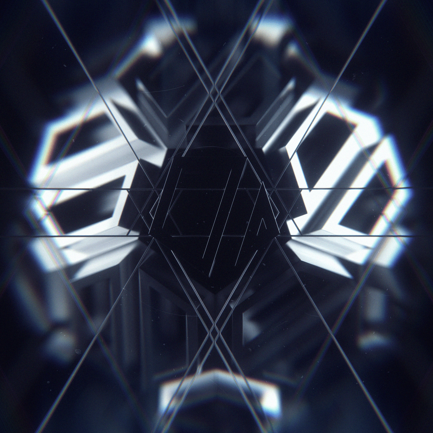 Geometric mirrored light study