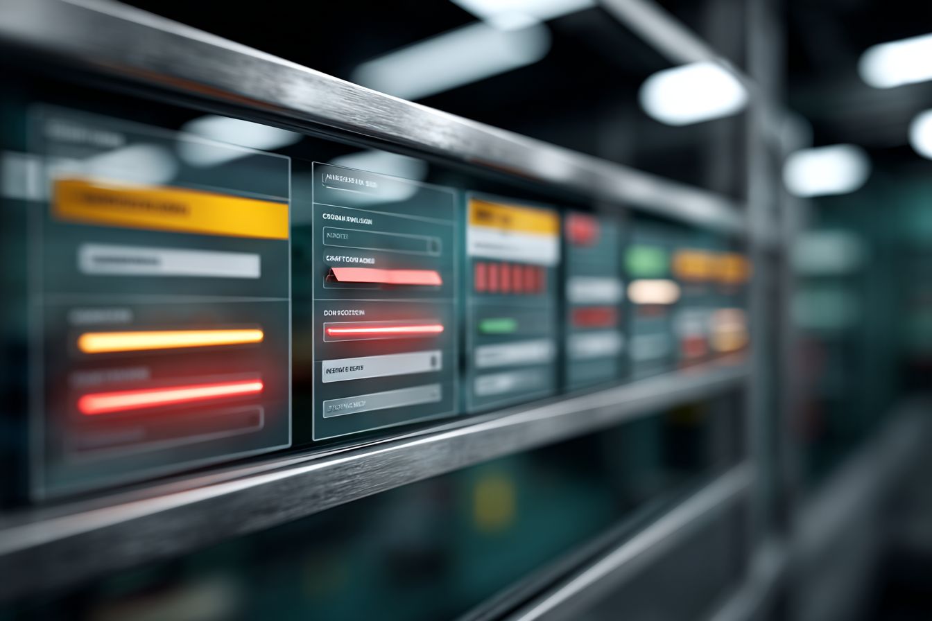 sticky notes and drafts on desk