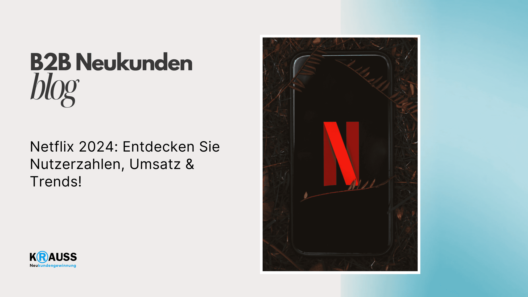 Netflix 2024: Entdecken Sie Nutzerzahlen, Umsatz & Trends!