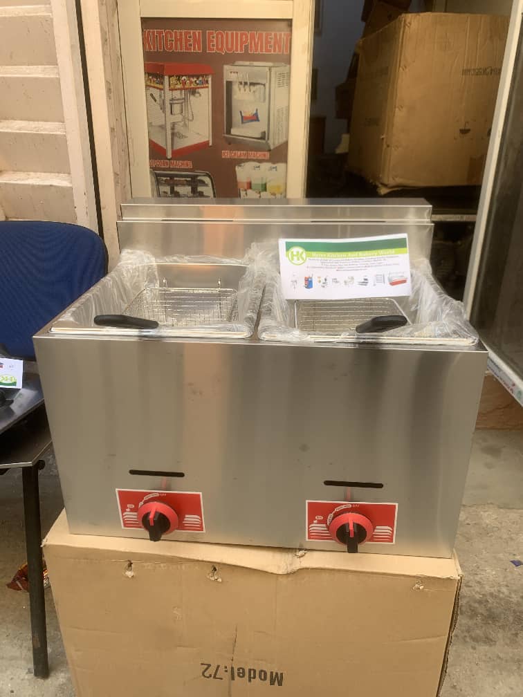 20 litre commercial gas deep fryer for restaurants — Hytex Nigeria